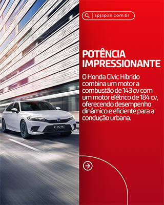 Honda Civic Híbrido - Inovação e Sustentabilidade