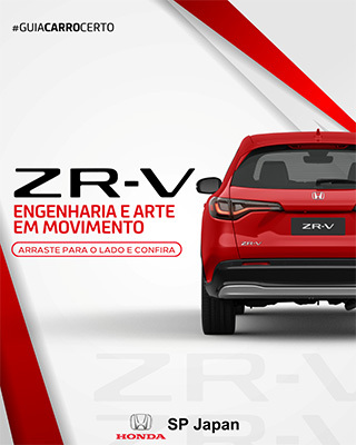 Honda ZR-V - Engenharia e Arte em Movimento